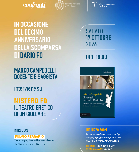 MISTERO FO- IL TEATRO ERETICO DI UN GIULLARE (17 Ottobre, ore 18,00) ONLINE